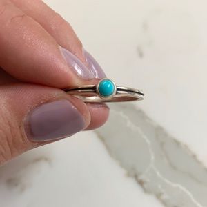 James Avery Tiny Turquoise Ring